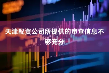 天津配资公司所提供的审查信息不够充分
