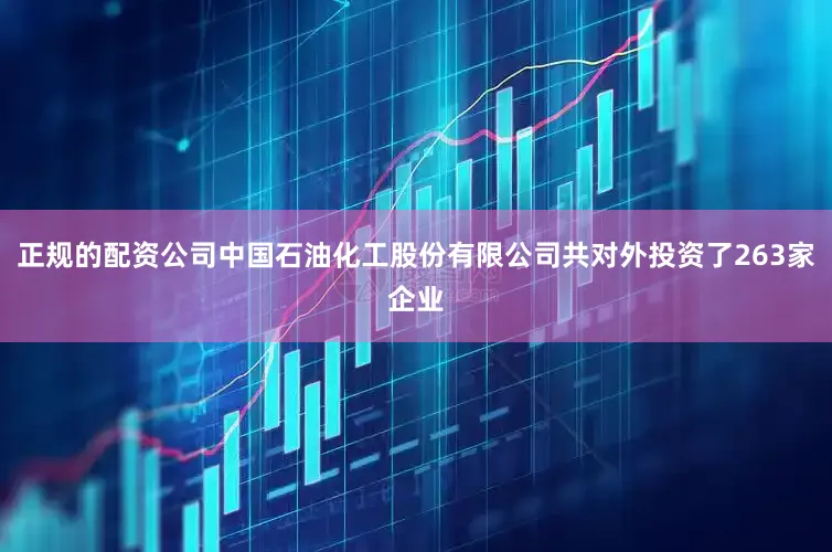 正规的配资公司中国石油化工股份有限公司共对外投资了263家企业